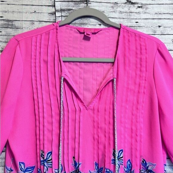 Lilly Pulitzer Marilina Tunic Top Lucky Lady Engineered - Picture 5 of 11